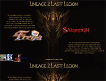 Tablet Screenshot of lastlegion.es